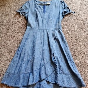 J. Crew Summer Dress - Linen/Demin